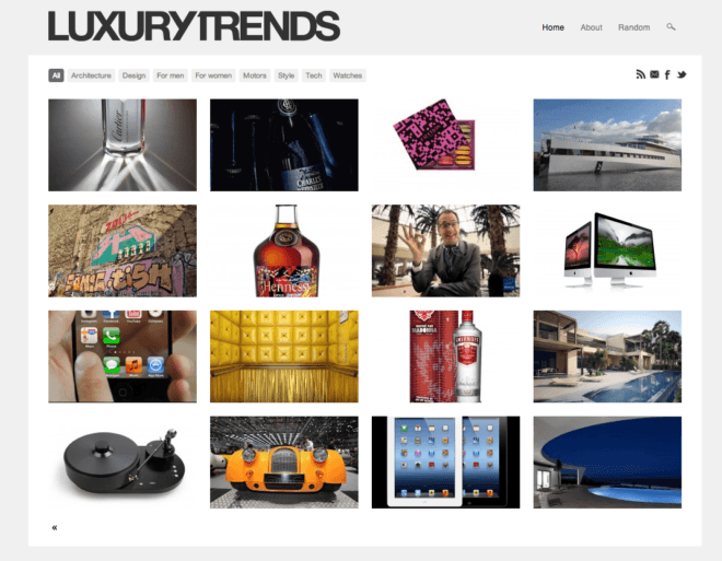 Bienvenue sur Luxury Trends - 1
