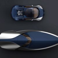Concept de bateau de course Bugatti