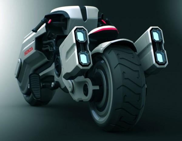 Concept moto chopper Honda - Peter Norris - 1