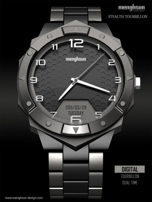 Stealth Tourbillon - Menghun Design - 1