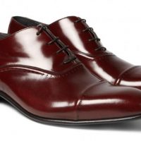 Chaussures en cuir Oxford, par Lanvin