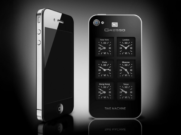 Coque iPhone 4 Time Machine, par Gresso