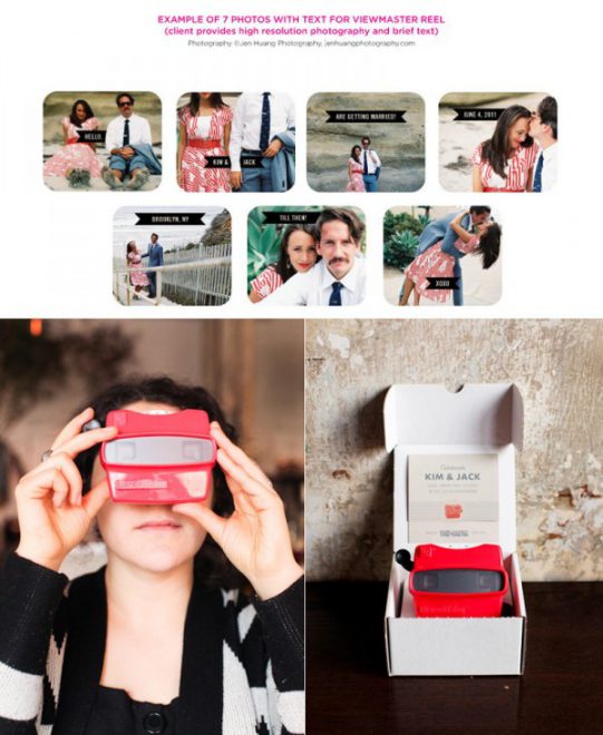 Invitations de mariage en 3D