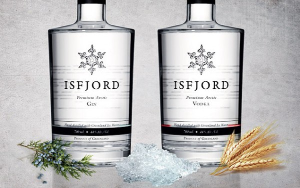 Vodka et gin premium, par Isfjord