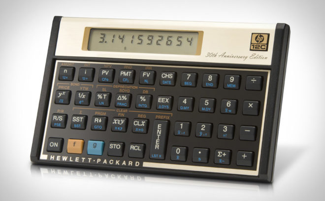 Calculatrice HP 12C, édition spéciale des 30 ans - 1