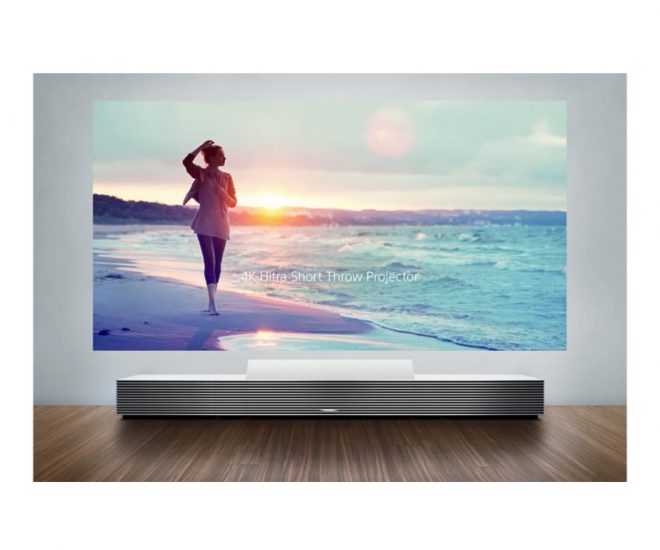 Sony : vidéoprojecteur 4k à ultra-courte focale