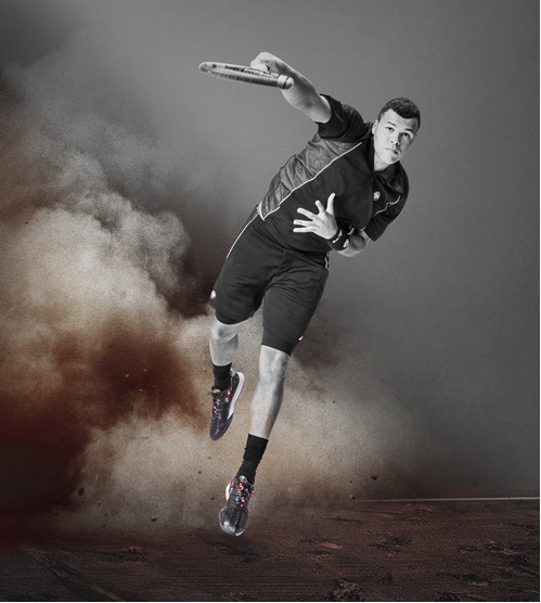 Tennis, Roland Garros : Jo-Wilfried Tsonga pour Y3 x Adidas - 4