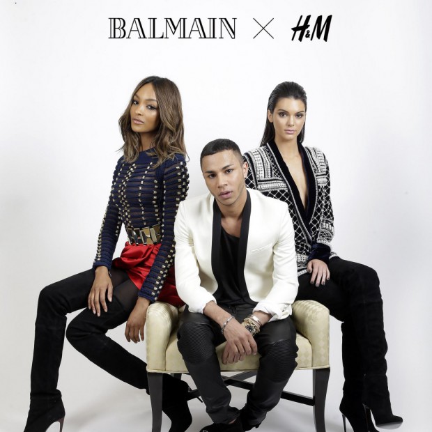 Collection H&M et Balmain disponible à partir du 5 novembre 2015.