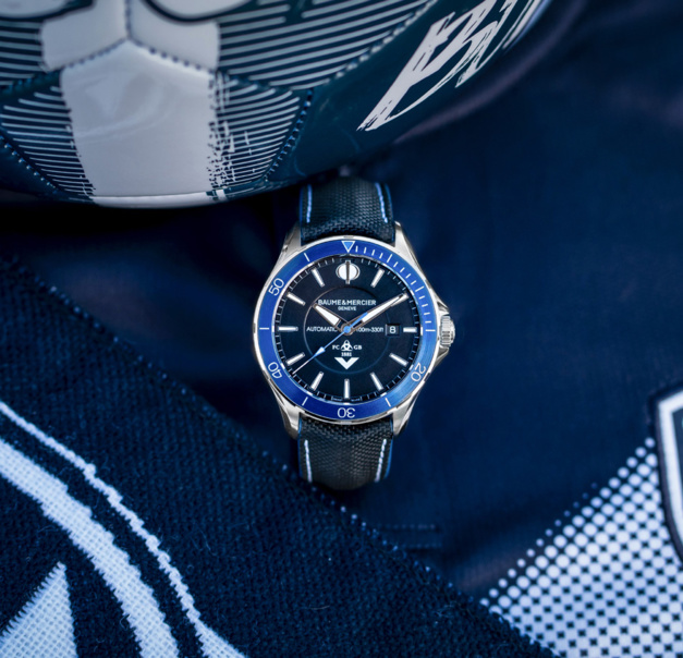 Clinfton Club de Baume et Mercier pour le FC Girondin de Bordeaux