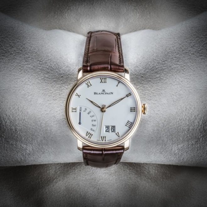 Villeret Grande Date Jour Retrograde de Blancpain