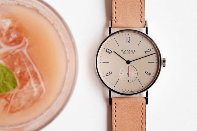 Tangente « Red Dot » 2018 de NOMOS Glashütte