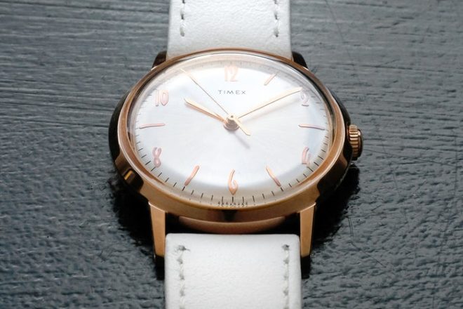 Version féminine pour la Marlin de Timex