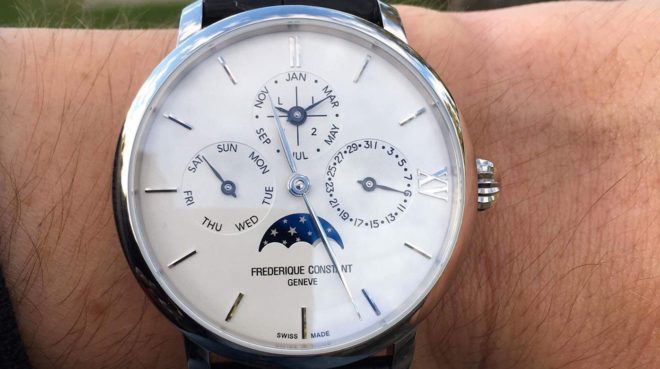 Slimline Manufacture Quantième Perpétuel Frédérique Constant