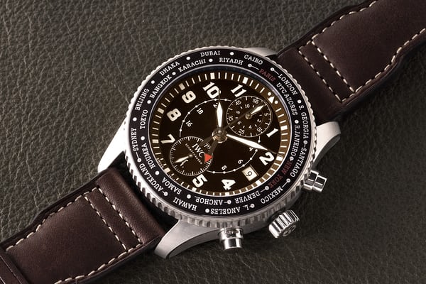 Timezoner Chronograph Edition “80 years flight to New York” IWC