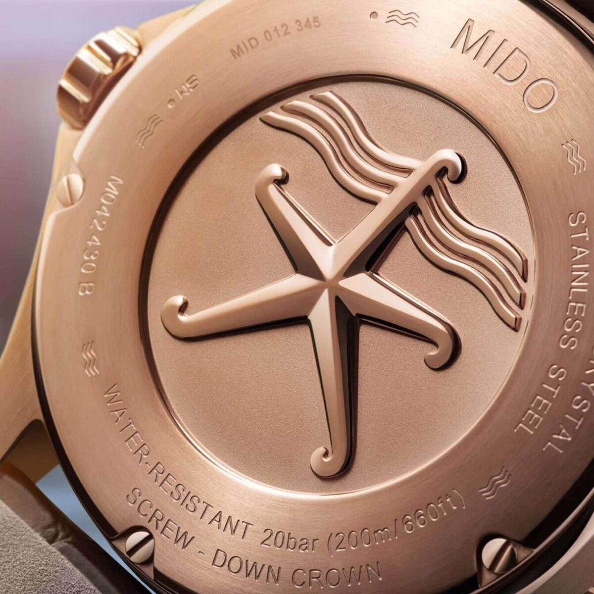 Mido ocean star 200c rose gold p 1