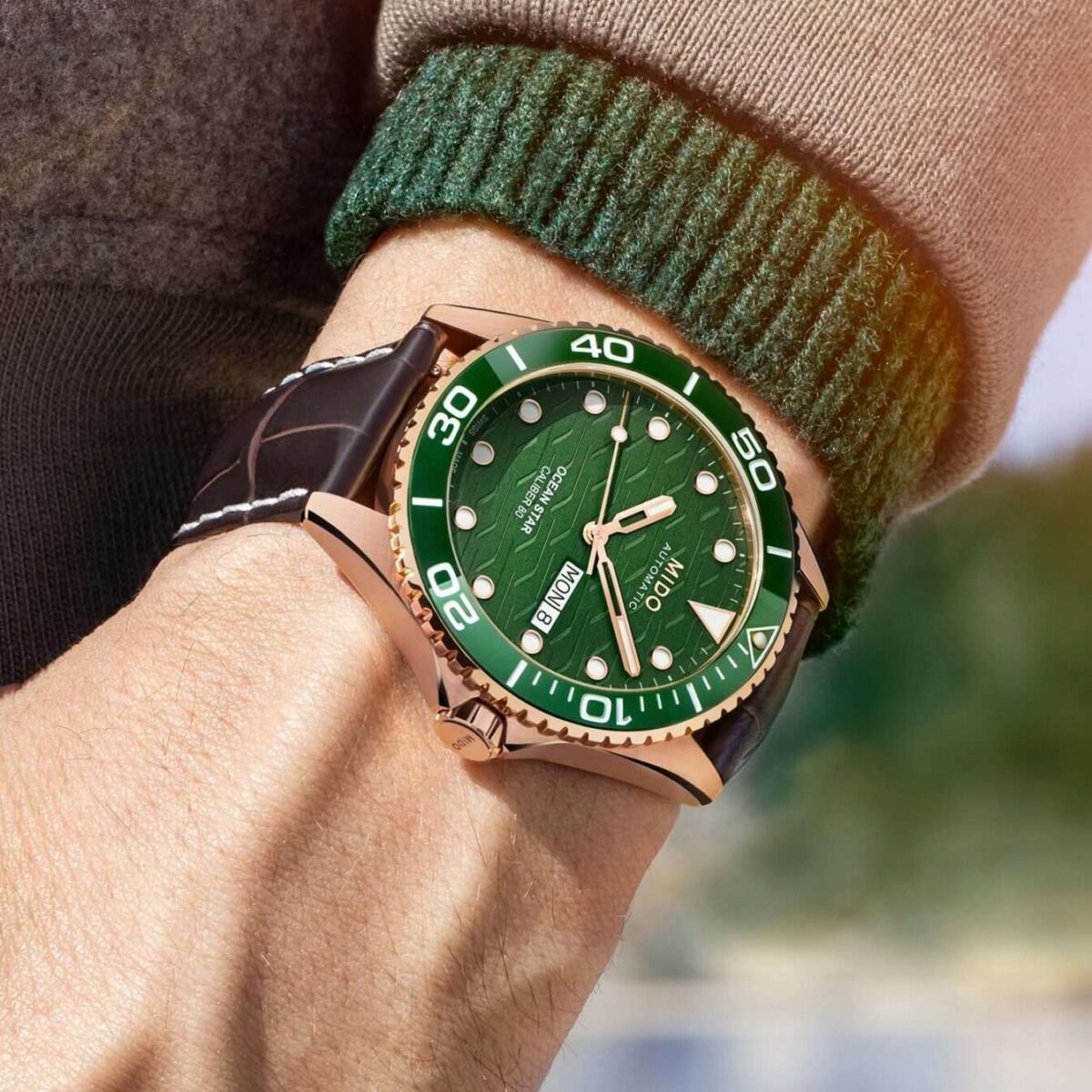 Mido ocean star 200c rose gold p 2