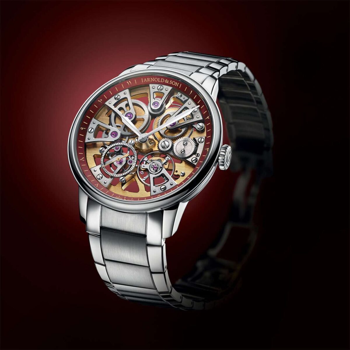 Arnold and son nebula 40 steel ahmed seddiqi 75th anniversary edition 1