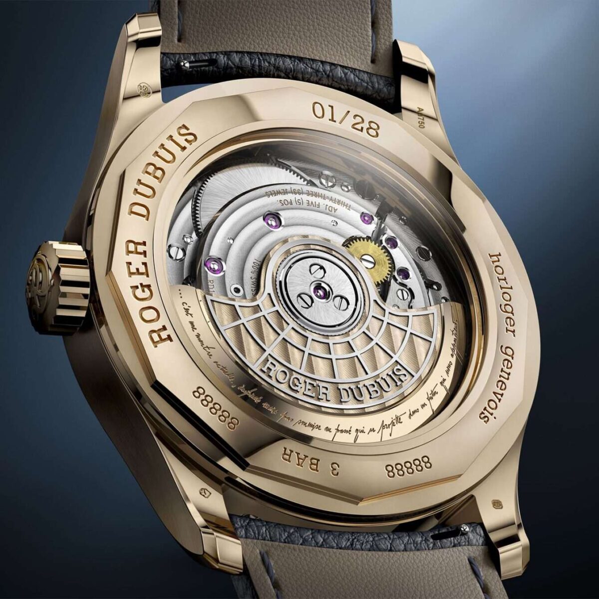 Roger dubuis hommage la placide perpetual calendar 3