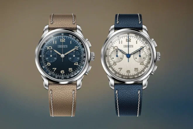 Lebois and co heritage chronograph lineaire