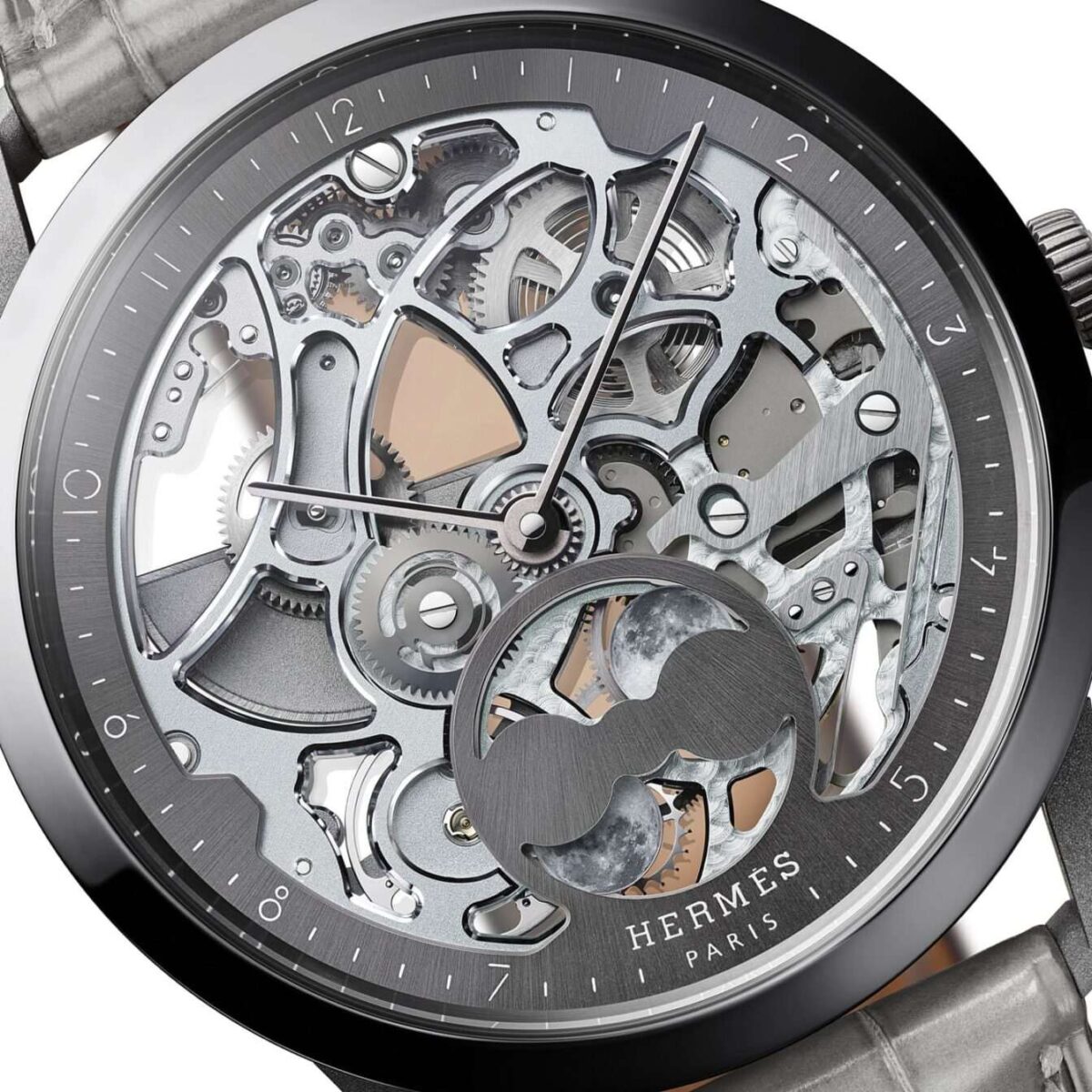2026 slim dhermes squelette lune titanium grey 3