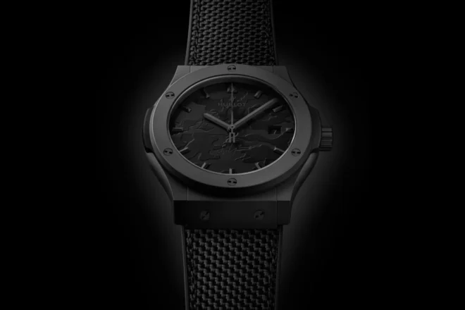 Hublot classic fusion yohji yamamoto all black 1