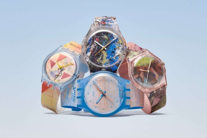 Swatch guggenheim monet degas klee pollock 1