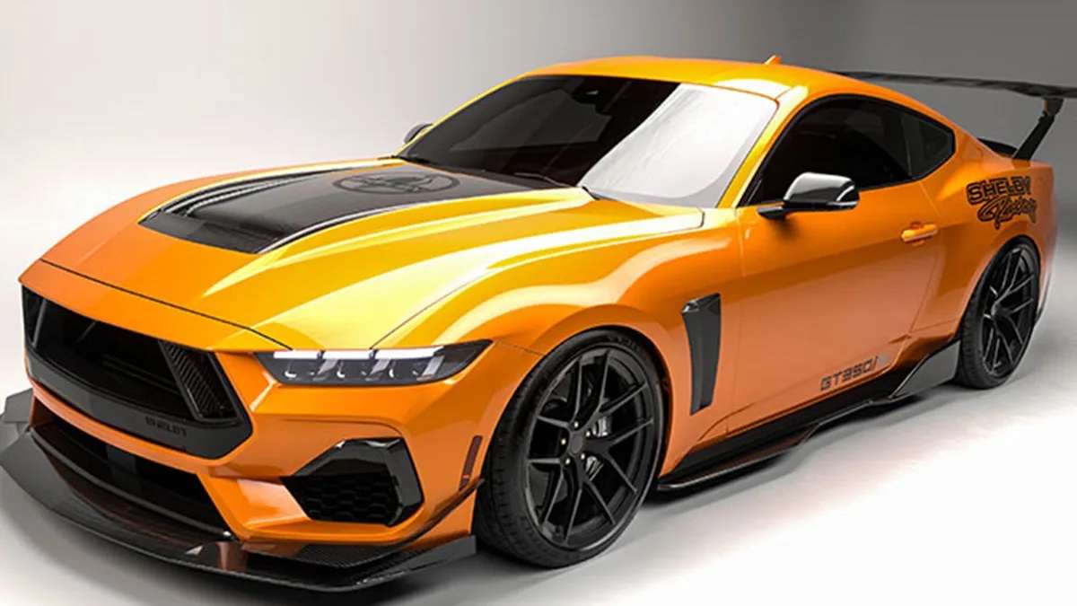 Shelby gt350 ta orange