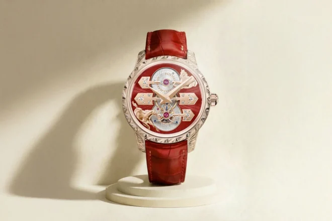 Girard perregaux la esmeralda tourbillon a secret eternity edition red year of the horse 2026 3