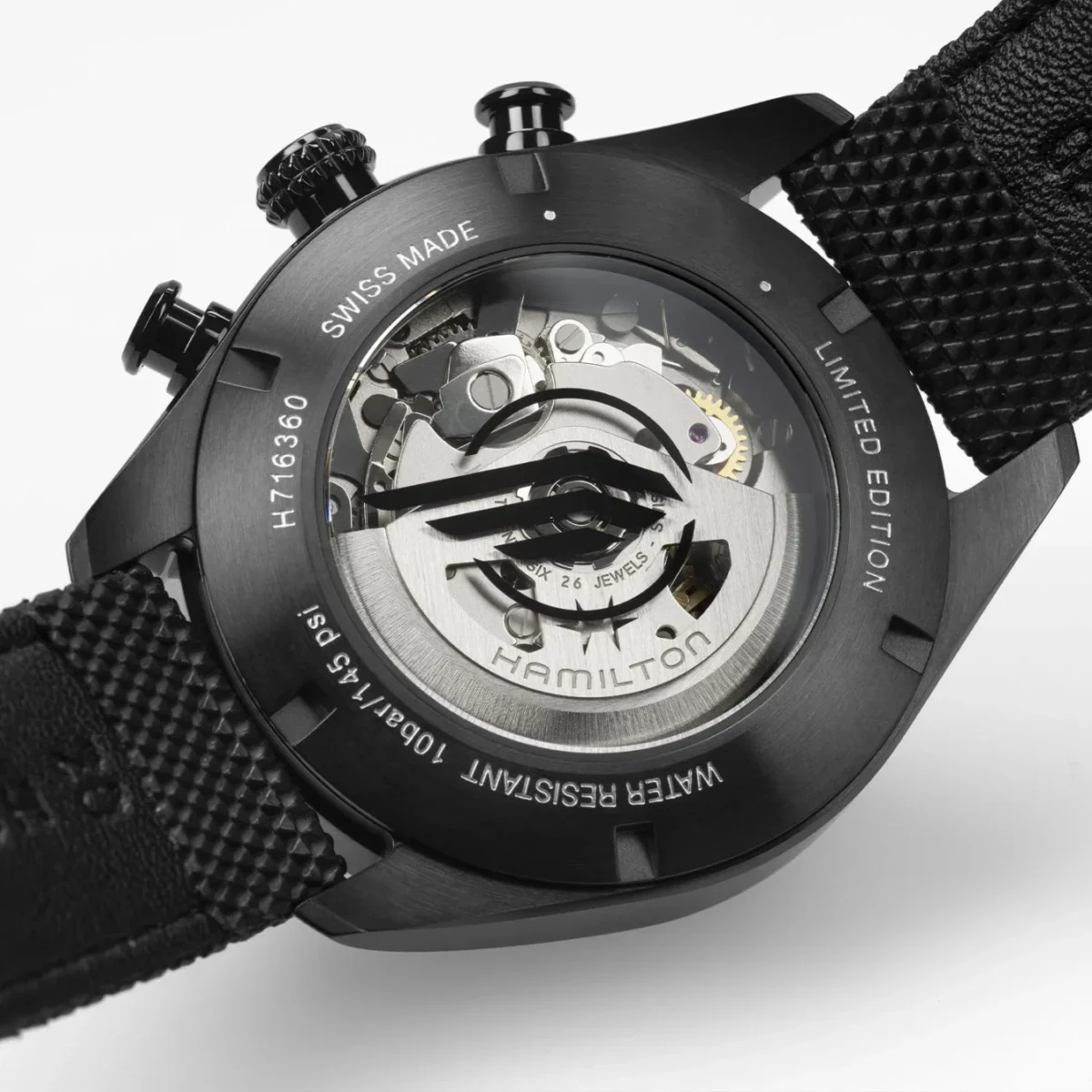Hamilton khaki field auto chrono resident evil requiem 2