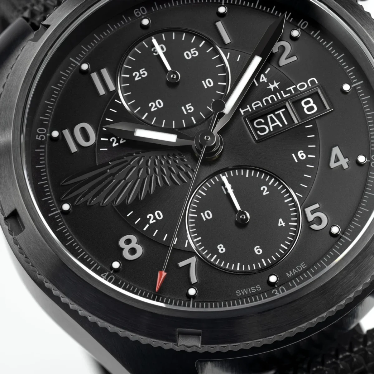 Hamilton khaki field auto chrono resident evil requiem 3