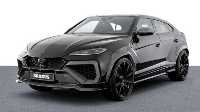 Brabus lamborghini urus 900 superblack