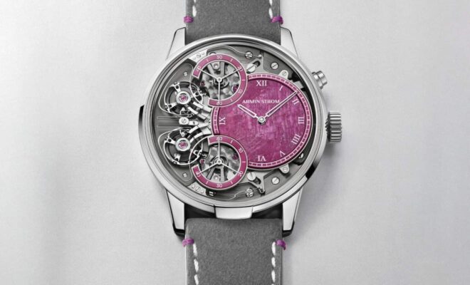 Armin strom mirrored force resonance ruby 1