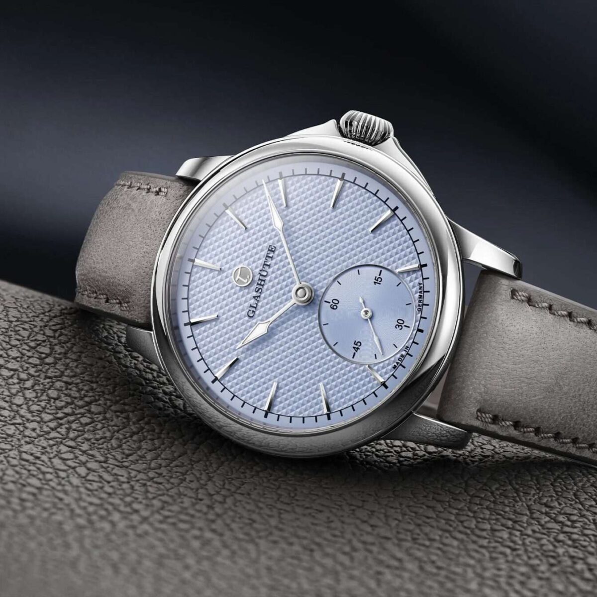 Tutima patria titanium light blue 2