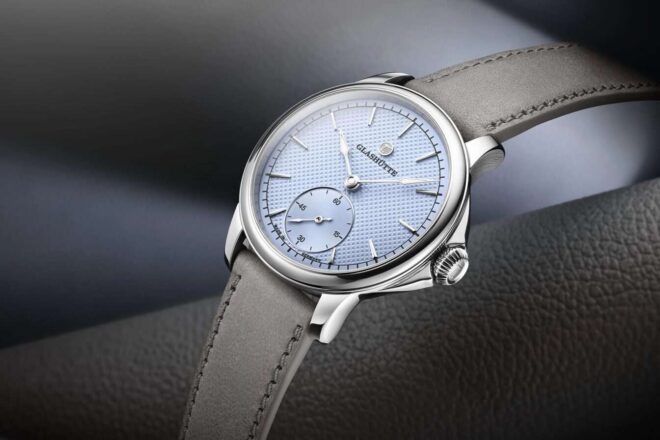 Tutima patria titanium light blue