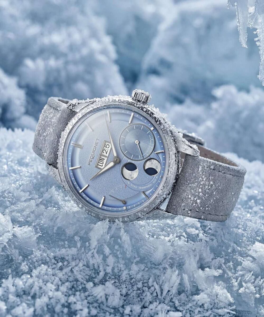 Pequignet royale paris bleu glacier