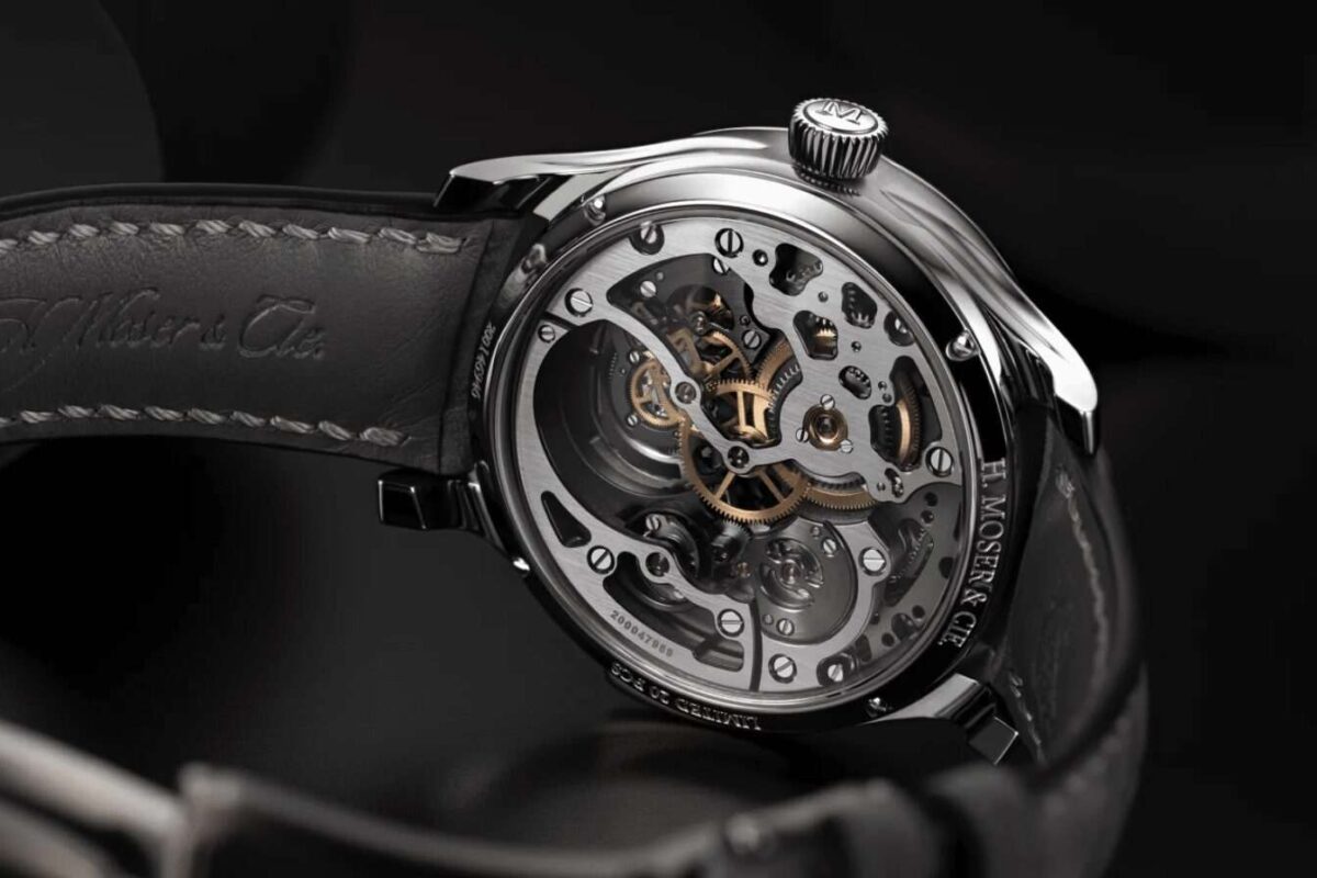 H. moser cie. endeavour minute repeater cylindrical tourbillon skeleton 3