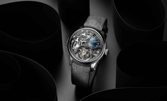 H. moser cie. endeavour minute repeater cylindrical tourbillon skeleton