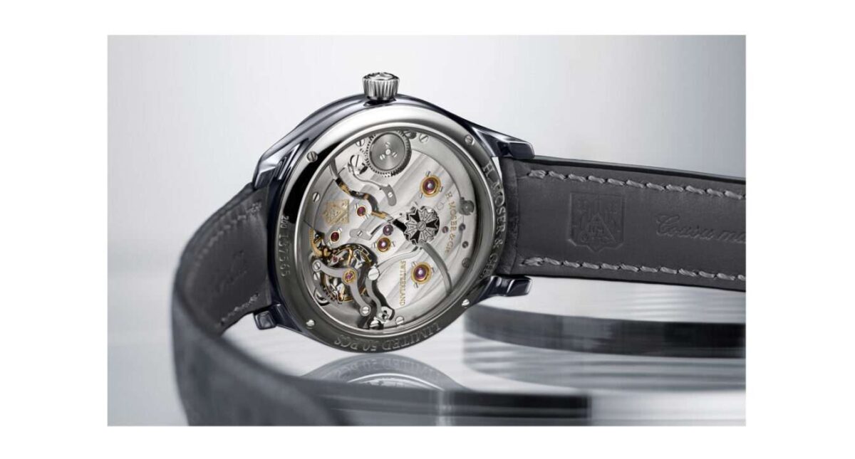 H. moser cie. endeavour tantalum 3