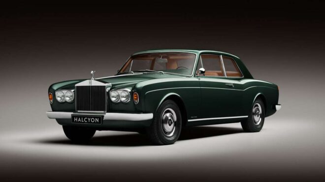 Halcyon rolls royce corniche restomod