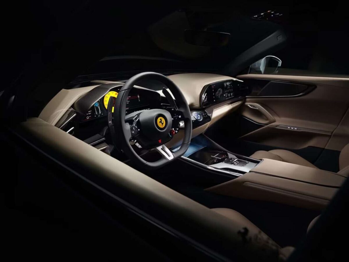 Ferrari purosangue interieur