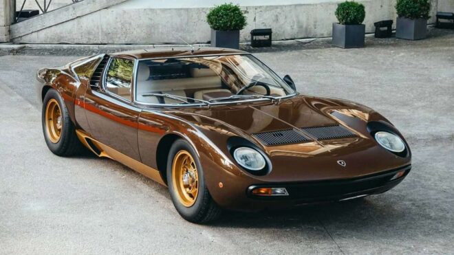Lamborghini miura sv 1972