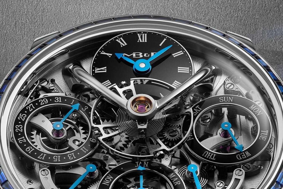 Mbf legacy machine lm perpetual chromatic editions blue sapphire