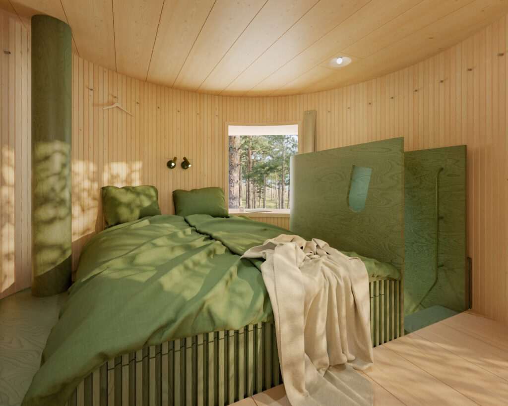 Treehotel oasis chambre