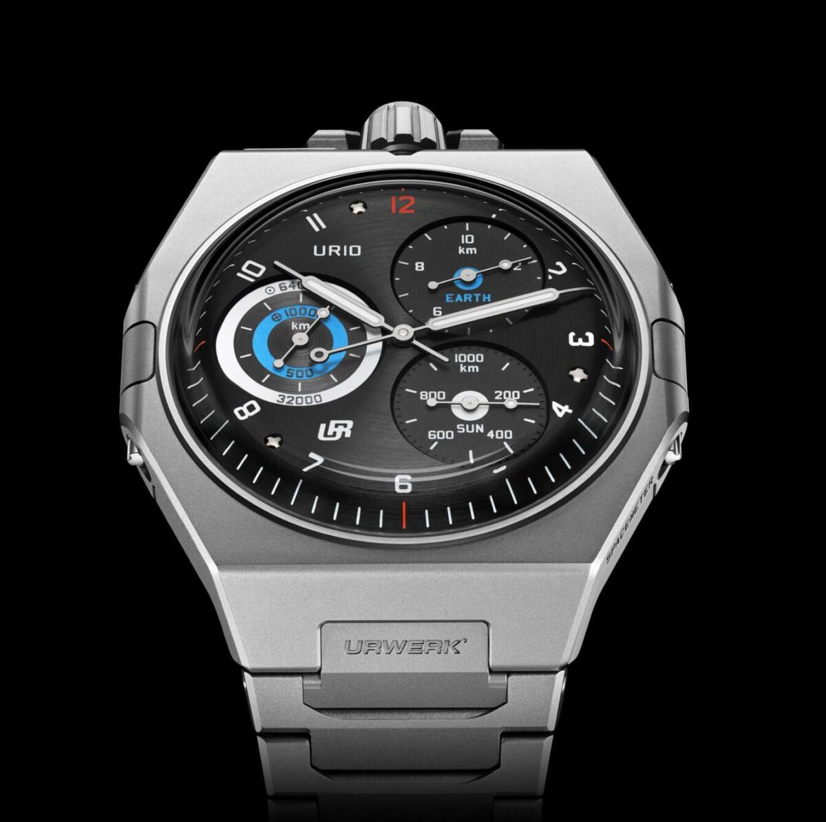 Urwerk spacemeter ur 10 bleu