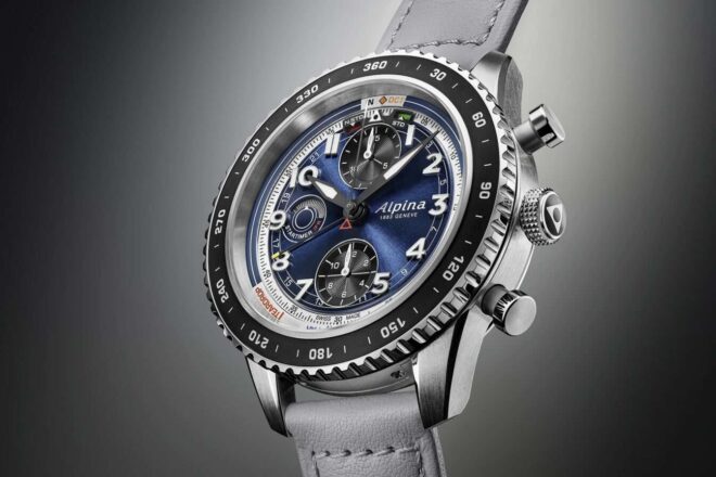 Angels x alpina startimer pilot ifr chronograph