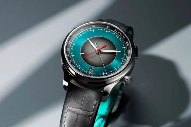 Hmoser endeavour flyback chronograph dual time date