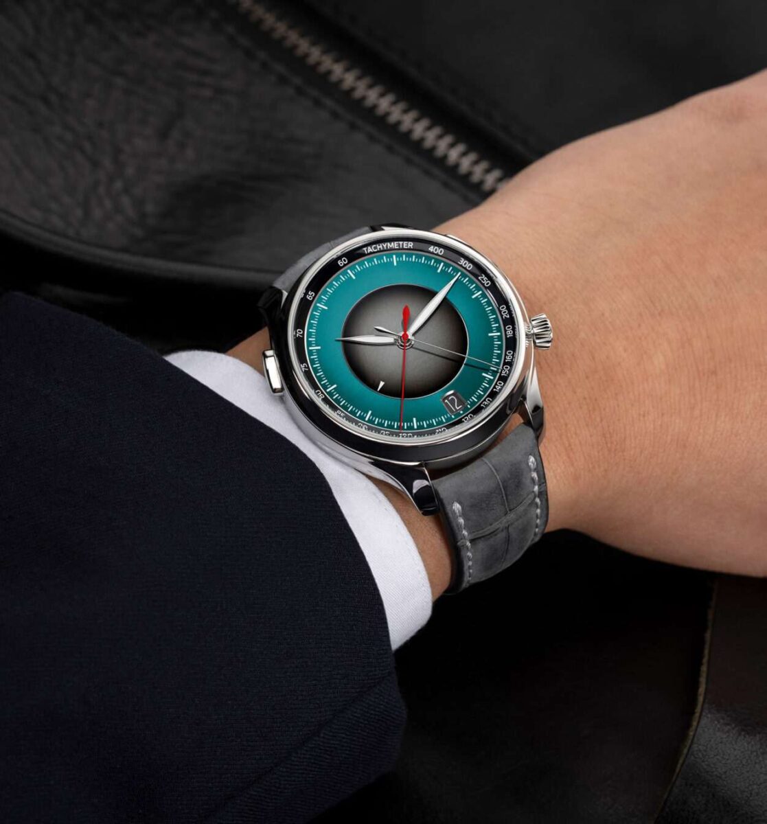 Hmoser endeavour flyback chronograph dual time date 2
