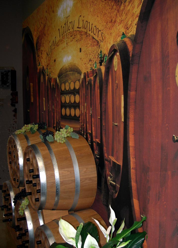 Rack en tonneau - Vin - 1