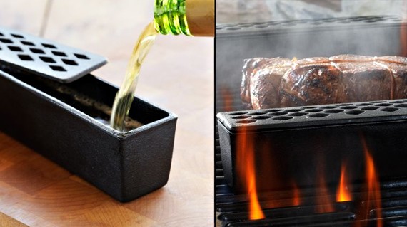 Cast Iron Grill Humidifier - 1