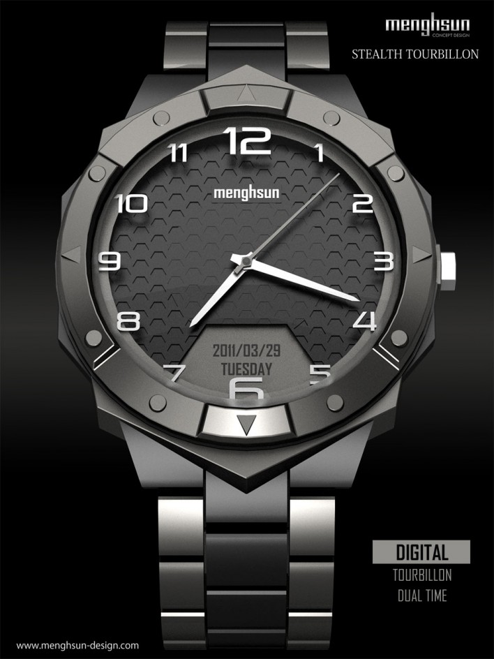 Stealth Tourbillon - Menghun Design - 1